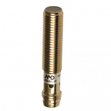 AE6/AN-3F MICRO DETECTORS Induktiver Sensor M8, kurz LD abgeschirmt, NO/NPN, Stecker M8
