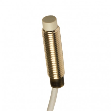 AE6/CN-4A MICRO DETECTORS Sensor inductivo M8 corto LD sin blindaje NC/NPN cable 2m axial