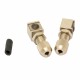 AF/ER7 MICRO DETECTORS Termination Sender/Receiver fiber core 1 mm 90° 800 mm