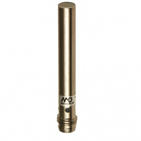 AH1/AP-3F MICRO DETECTORS Inductive sensor D6,5 mm LD shielded NO/PNP plug M8