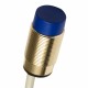 AK6/AP-2A MICRO DETECTORS Inductive sensor M18 short unshielded NO/PNP cable 2m axial