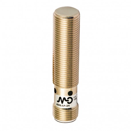 AM6/AP-3H MICRO DETECTORS Induktiver Sensor M12 abgeschirmt NO/PNP Stecker M12