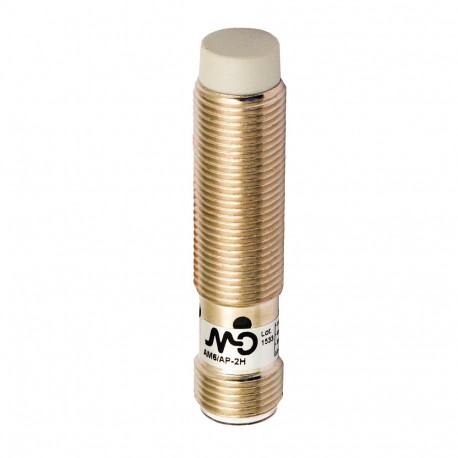 AM6/CP-2H MICRO DETECTORS Inductive sensor M12 short unshielded NC/PNP plug M12