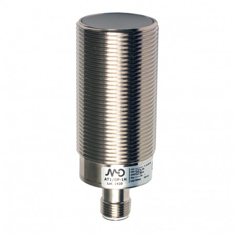 AT1/CN-1H MICRO DETECTORS Inductive sensor M30 shielded NC/NPN plug M12
