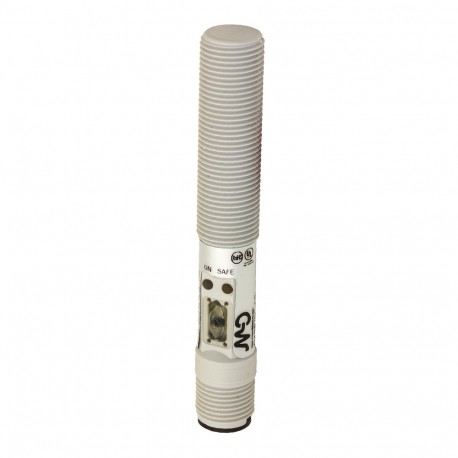 C18P/C0-1E MICRO DETECTORS Sensor capacitivo M18 de Plástico Blindado de CA 8mm NC conector M12