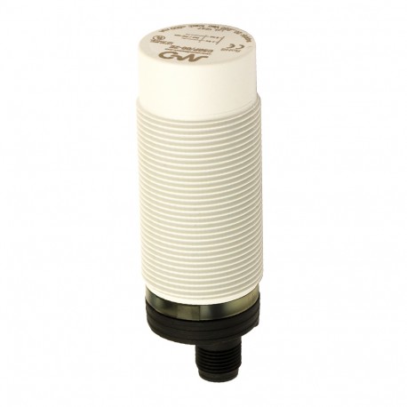 C30P/00-2E MICRO DETECTORS Sensor capacitivo M30 de Plástico cable CA de 25 mm NO/NC conector M12
