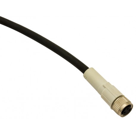 CD08/0A-020A5 MICRO DETECTORS Conector M8 Axial de 3 pólos cabo PUR de 2 m