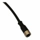 CD08/0A-050A1 MICRO DETECTORS Conector M8 Axial de 3 pólos, cabo de PVC 5 m