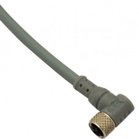 CD08/0B-050C5 MICRO DETECTORS Connector female M8 90° 4 poles cable PUR 5 m