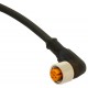 CD12M/0H-050C5 MICRO DETECTORS Conector Hembra M12 90° 5 polos cable PUR de 5 m