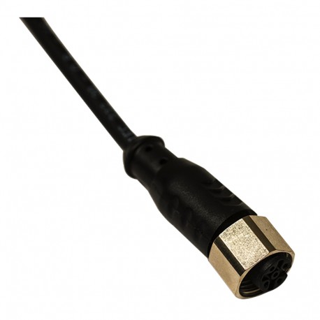 CD12M/AA-020A1 MICRO DETECTORS Conector Hembra M12 Axial NO 3 polos cable PVC de 2m