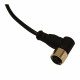 CD12M/AA-020C1 MICRO DETECTORS Conector Hembra M12 90° 3 polos NO cable PVC de 2m