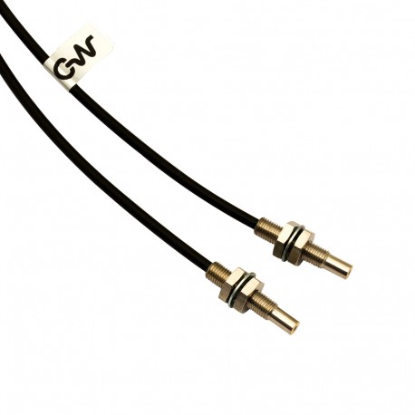 CF/RC6-20 MICRO DETECTORS Optical fibre cutable Emitter/Receiver 2 m spiraleal