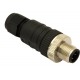 CV12/0B-00A MICRO DETECTORS Connector plugwith terminals M12 4 poles male Axial