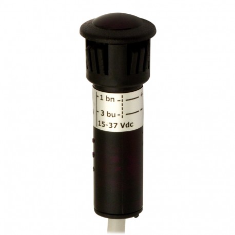 DGR/LP-3D MICRO DETECTORS Photoelectric sensor Receiver PNP-LOn, D10 mm clip cable 7 m