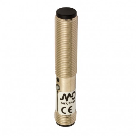 DM3/0P-1H MICRO DETECTORS Sensor fotoelétrico de 100 mm de diff. PNP com ajuste de conector M12