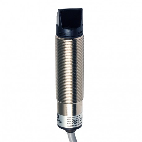 FAI5/BN-3A MICRO DETECTORS Photoelectric sensor 90° diffuse 200 mm NPN NO+NC metallic cable 2m axial