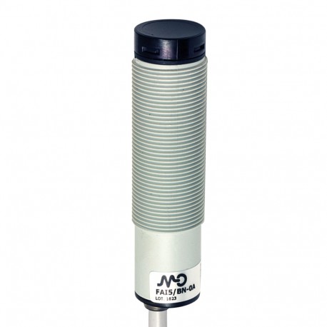 FAI5/BP-0A MICRO DETECTORS Fotoelektrischer Sensor Axial, diffuse 200 mm PNP NO+NC Kunststoff-Kabel 2m axial