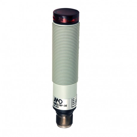 FAI5/BP-0E MICRO DETECTORS Sensor fotoeléctrico Axial difuso 200 mm PNP NO+NC tapón de plástico M12