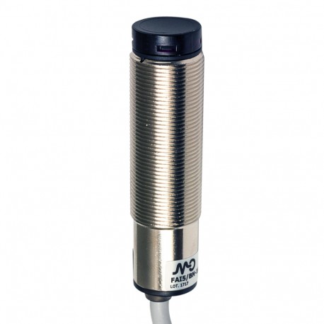 FAIZ/BP-1A MICRO DETECTORS Photoelectric sensor Axial Receiver 20 m PNP NO+NC metallic cable 2m axial
