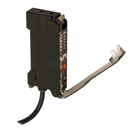FAL4/0N-3E MICRO DETECTORS Sensor fotoeléctrico de 90° láser difuso 200 mm con ajuste NPN conector metálico ..