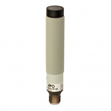 FAL4/BN-0E MICRO DETECTORS Sensor fotoeléctrico Axial láser difuso 300 mm con ajuste NPN NO+NC tapón de plás..