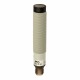 FALD/BN-0E MICRO DETECTORS Photoelectric sensor Axial laser Receiver 50 m, adjustment NPN NO+NC plastic plug..