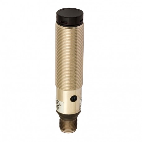 FARN/BP-1E MICRO DETECTORS Photoelectric sensor Axial polarised 3 m, adjustment PNP NO+NC metallic plug M12