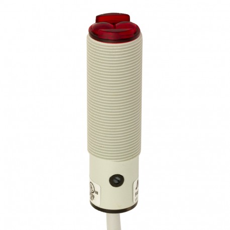 FARW/BP-0A MICRO DETECTORS Photoelectric sensor Axial BGS 35-300 mm, adjustment PNP NO+NC plastic cable 2m a..