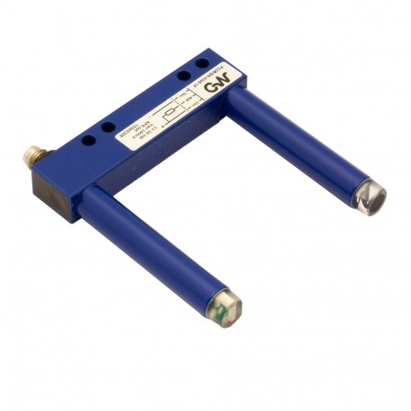 FC5R/LP-0303-1F MICRO DETECTORS Sensor de herradura, 30 mm ancho, LED ROJO PNP-NC M8