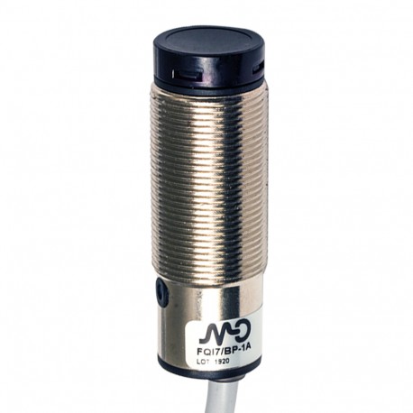 FQI7/BP-1A MICRO DETECTORS Photoelectric sensor Axial diffuse 400 mm, adjustment PNP NO +NC metallic cable 2..