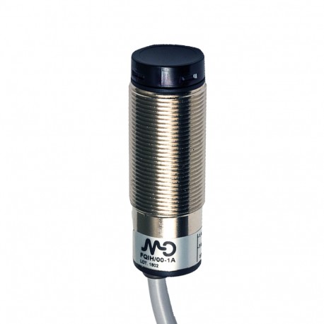 FQIH/00-1A MICRO DETECTORS Photoelectric sensor Axial Emitter 20 m metallic 2m cable