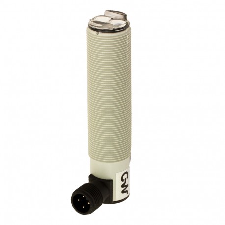 LDLU/0P-0K MICRO DETECTORS Photoelectric sensor Luminescent scanner M18 PNP plug M12 90°