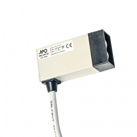 PSC/AP-0C MICRO DETECTORS Photoelectric sensor Retroreflective 2 m NO/PNP M12 cable 2m 90°