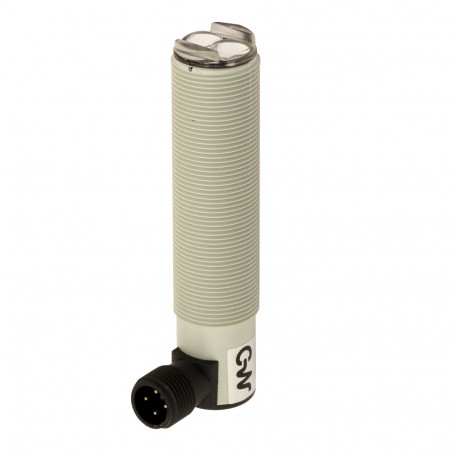 SA2/0N-1K MICRO DETECTORS Fotoelektrischer Sensor diffus 150 mm NPN-Metallstecker M12 90°