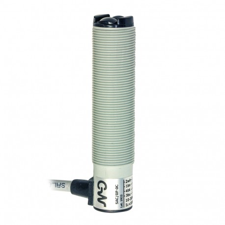 SA8/0P-0C MICRO DETECTORS Fotoelektrischer Sensor diffus 1000 mm PNP, Kunststoff-Kabel-2m 90°