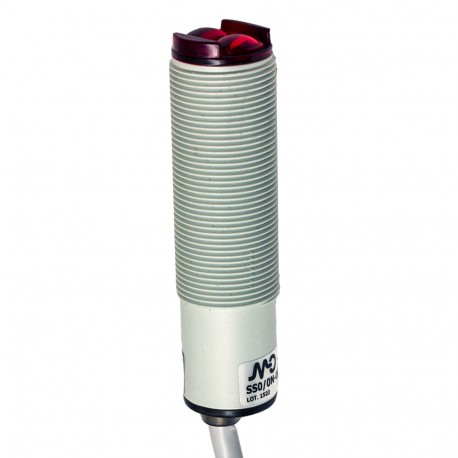 SS1/0N-0A MICRO DETECTORS Photoelectric sensor BGS 100 mm NPN L/D plastic cable 2m axial