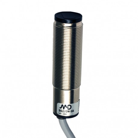 SS2/LN-1A MICRO DETECTORS Photoelectric sensor diffuse 100 mm NPN-LOn metal cable 2m axial