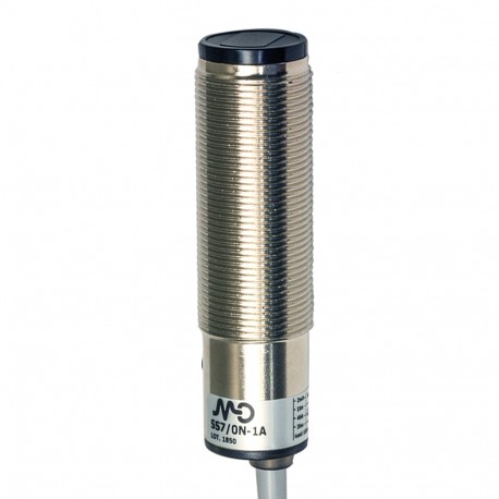 SS7/0N-1A MICRO DETECTORS Photoelectric sensor diffuse 400 mm NPN L/D metallic, adjustment cable 2m axial