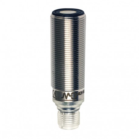 UK6C/H2-1EUL MICRO DETECTORS Sensor de ultra-som M18 analógica de 4-20 mA 80-800 mm conector M12 com teach-i..