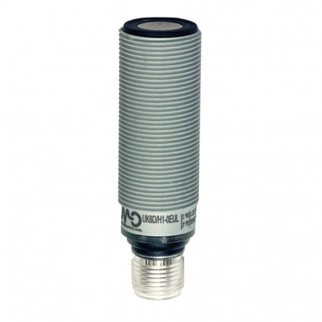 UK6D/HP-0EUL MICRO DETECTORS Ultrasonic sensor M18 PNP NO/NC 80-1200 mm plug M12, with teach-in cable, cULus