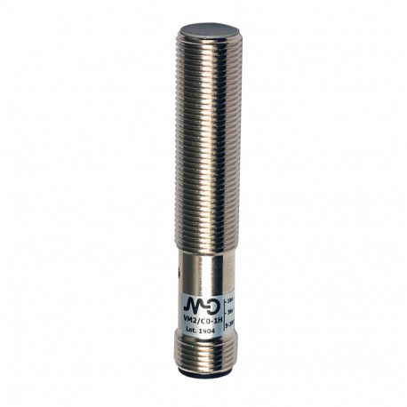 VM2/C0-1H MICRO DETECTORS Sensore induttivo M12 schermato NC connettore M12