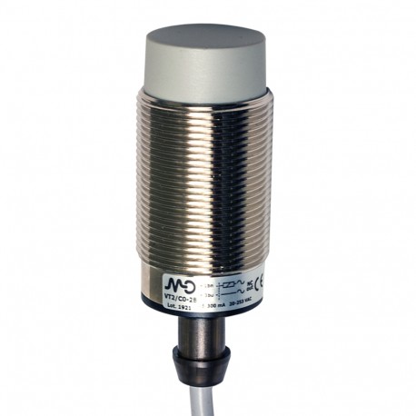 VT2/C0-2B MICRO DETECTORS Inductive sensor M30 unshielded NC cable 2m