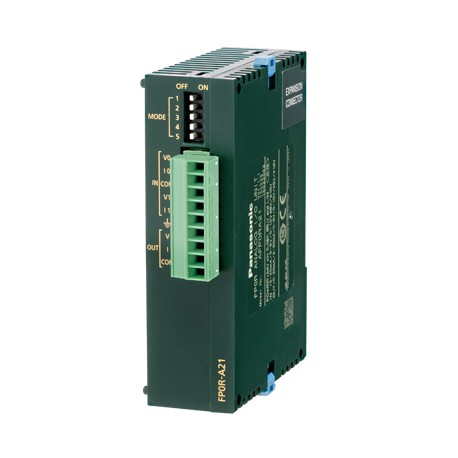 AFP0RA21-T AFP0RA21 PANASONIC FP0R/Sigma unité analogique 2x14-bits entrées (-10V..+10V, -5V..+5V, 0..10V, 0..