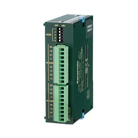 AFP0RAD8 PANASONIC FP0R/Sigma unità 8x14-bit input (-10V..+10V, -5V..+5V, 0..10V, 0..5V, 0..20mA)