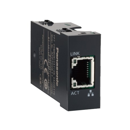 AFP7CCET1 PANASONIC RP7-Seriell-COM-Kassette mit 1 x RJ45 mit 100BASE-TX / 10BASE-T