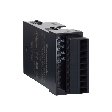 AFP7CCM1 PANASONIC FP7 COM Serial cassete com 1 x RS485/RS422, terminal de parafuso