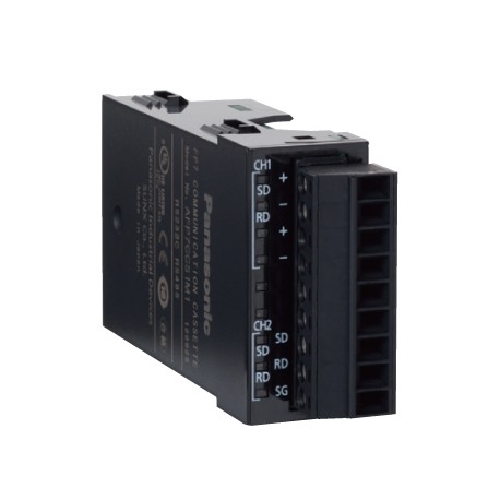 AFP7CCS1M1 PANASONIC Le 7e pc Serial COM cassette avec 1 x RS232 (3 broches) 1 x RS485, borne à vis