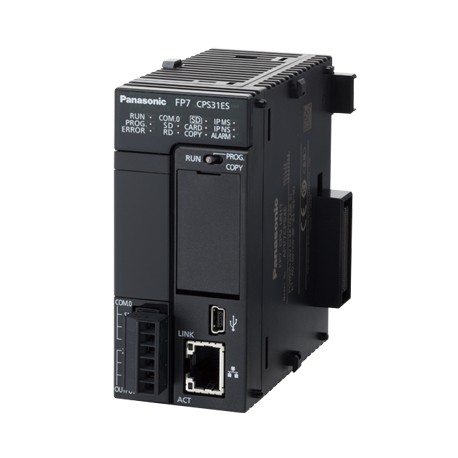 AFP7CPS31ES PANASONIC FP7 CPU (Encryption) with COM port RS232, 120k steps, Ethernet 10/100MBit RJ45