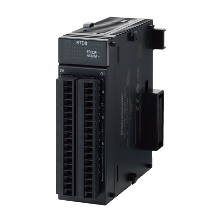 AFP7RTD8 PANASONIC RP7-Temperatur-sensoren-Einheit mit 8 Kanälen (triplex), PT100(-215°C bis +665°C), jPT100..